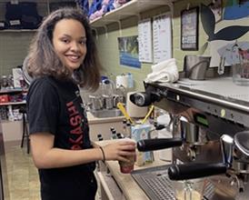  Transitions Coffee Shop student worker